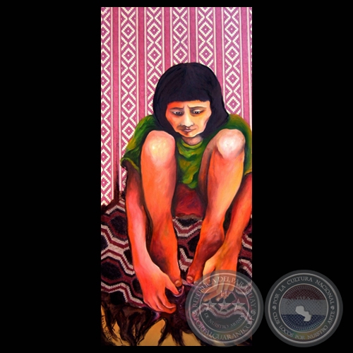 HILADO DE CARAGUATÁ - De la serie ORIGEN DE MI TIERRA, 2008 - Obra de ANNA SCAVONE